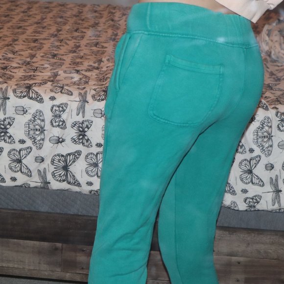 Girls' Turquoise Jogger/Sweatpants (Gymboree) - Picture 6 of 6